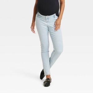 Isabel by Ingrid + Isabel Maternity Skinny Jeans W/Stretch Side Panels Side 16